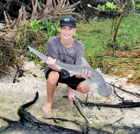 THIRD TIME'S THE CHARM! After a previous run in with this beautiful bonnethead shark—hooking him twice in the same day (he broke off both times!)—weeks later, Brandon Alexander went back to the same spot in the Indian River Lagoon and managed to land him after a 10 minute fight using light tackle!