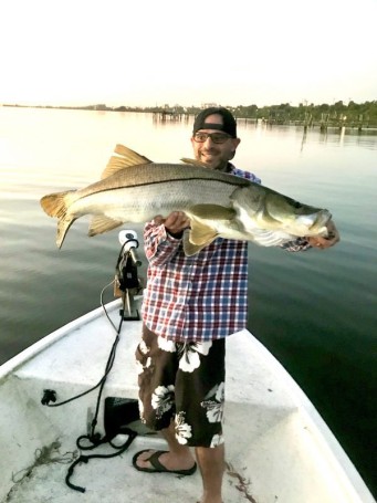 39” snook in Melbourne on n Melbourne on a DOA shrimp