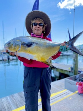 A 17-Pound Fort Pierce Permit