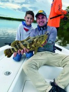 Matt & Zane tag teamed on  a goliath grouper during a trip  over to Everglades City.