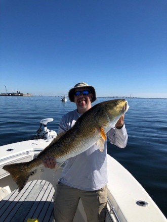 Big Red from Pensacola Bay