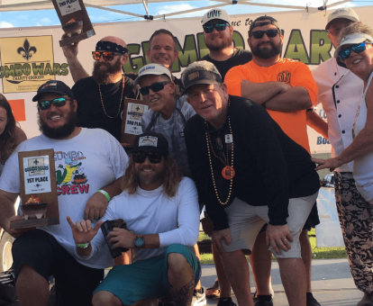 Coastal Angler Team Gumbolicious Crew Honored with our 1st Place finish at the recent 10th Annual Gumbo Wars Event!!