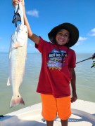 Zavier Montes reeled in this awesome redfish in Flamingo.