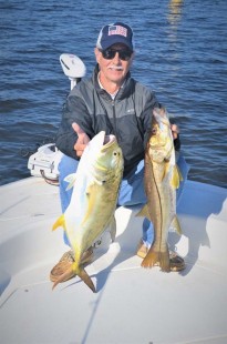 Double Header - Jack  Crevalle and Slot Snook