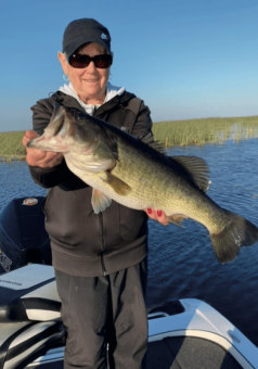 Fishing is hot at the “Big O” with Capt. Angie Douthit
