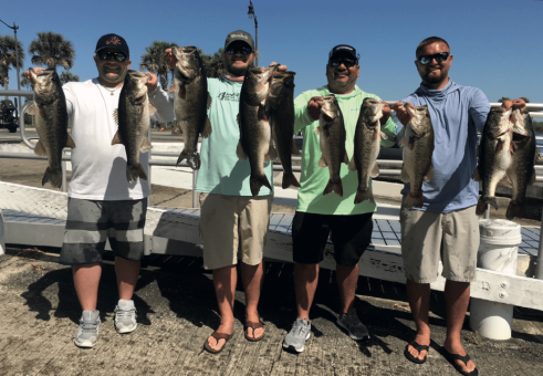Over 56 lbs in 10 Bass from Kissimmee Chain, Josh, Alex, Austen & Lolo.....1st and 2nd place Central Florida Bass Hunters Tournament