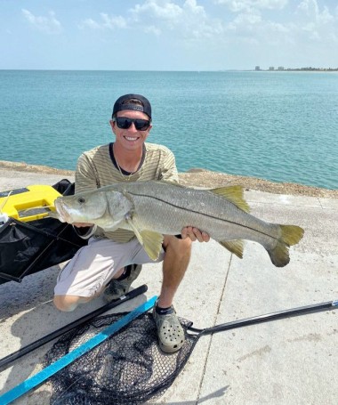 Same as his YouTube channel, Zack Bergeron's 'Keepin' It Inshore' with this nice snook catch.