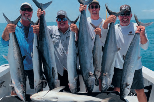 King fishing is hot out of Port Canaveral aboard Fired-Up Charters