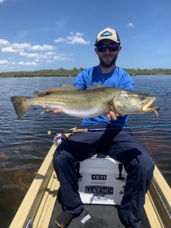 Gator Trout on Fly