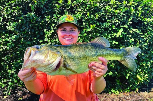 Kelly Sheehan had some fun with this bass, in Estero.