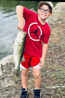 Rhett Freese with nice bass from Seashell Lake in Lake Mary FL