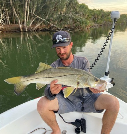Evening Snook Action