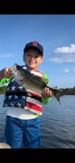 Fished all around Lake Toho, but just before we went in…