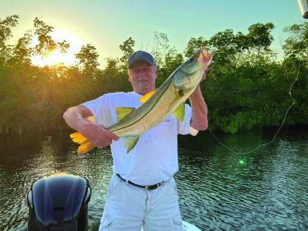 Nice 28” Cape Canal snook caught by Gary Adams.