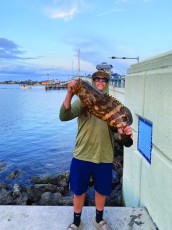 Cameron Gaddy shared this nice grouper, catch-n-released.