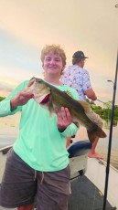 Matthew Fritsche showing off another lunker!