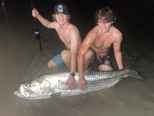 My first tarpon.