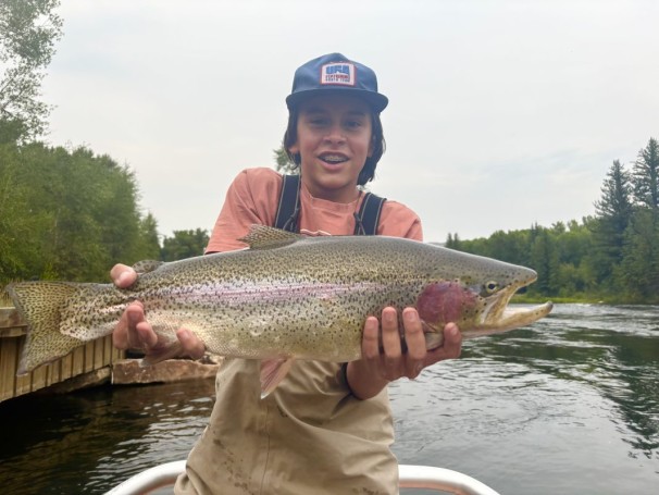 Huge Rainbow on Fly!