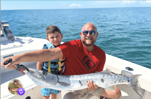 Capt. Billy Norris definitely puts his clients on some screaming drags!