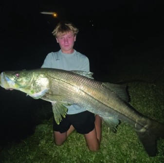 Kai Sujevich 15 of Naples, FL sent in some beauties! Here’s one of his nighttime catches!