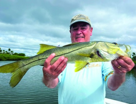 Hoosier Angler, Tripp Cremer nails big snook at Boca Grande!