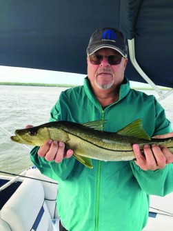 Gregory had a fun day snookin’ in Turtle Bay.