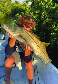 Nico caught this beauty in the mangroves.