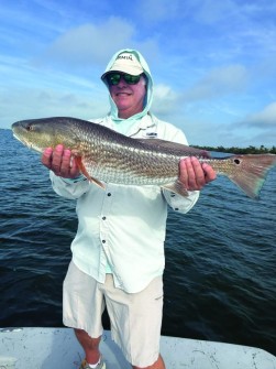 Hoosier Angler, Tom Melangton, nails this Big Red with Pride!