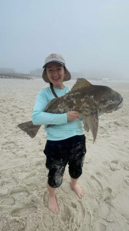 Her First Black Drum