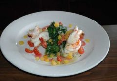 Grilled Shrimp with Roasted Beet Vinaigrette photo
