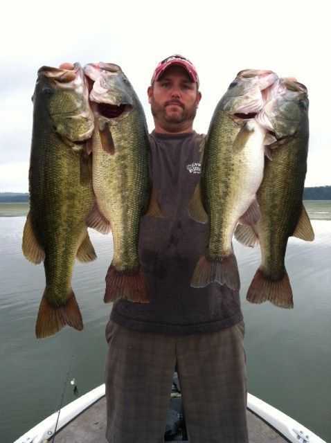 Mark Adams with a Kentucky Lake catch