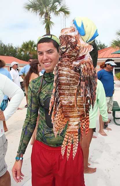 Bimini, Bahamas Lionfish Bash to benefit spinal injury patients