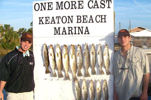  Michael Joseph  and Jay Paoletti, both of Valdosta, Ga. with a great day's catch 12/22/13
