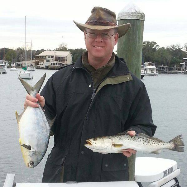  Trout and Pompano caught in Feb. 2013
