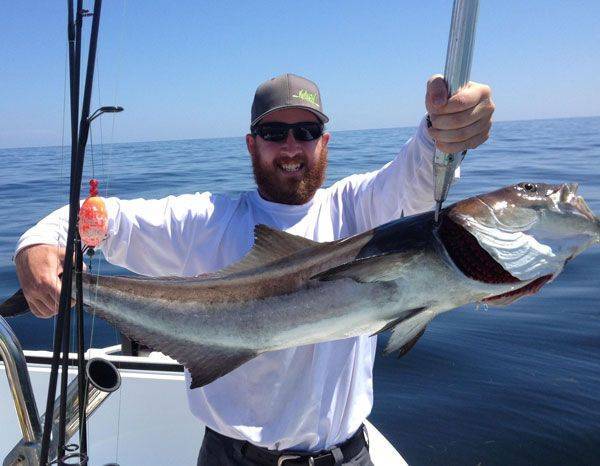 Harry Smith with his Cobia.