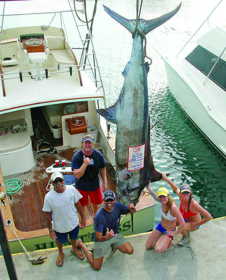 The Crew with their winning catch!