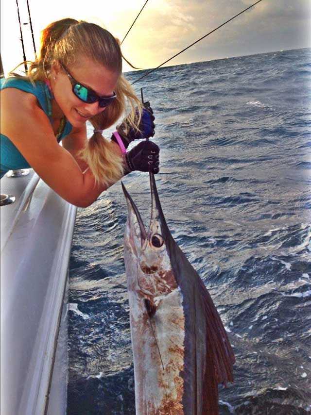 Darcie Arahill (Darcizzle) will join the Wahoo Smackdown team as Social Media Director and will also meet and greet all tournament members. PHOTO COURTESY of Chase N Dreams Yacht Charters.
