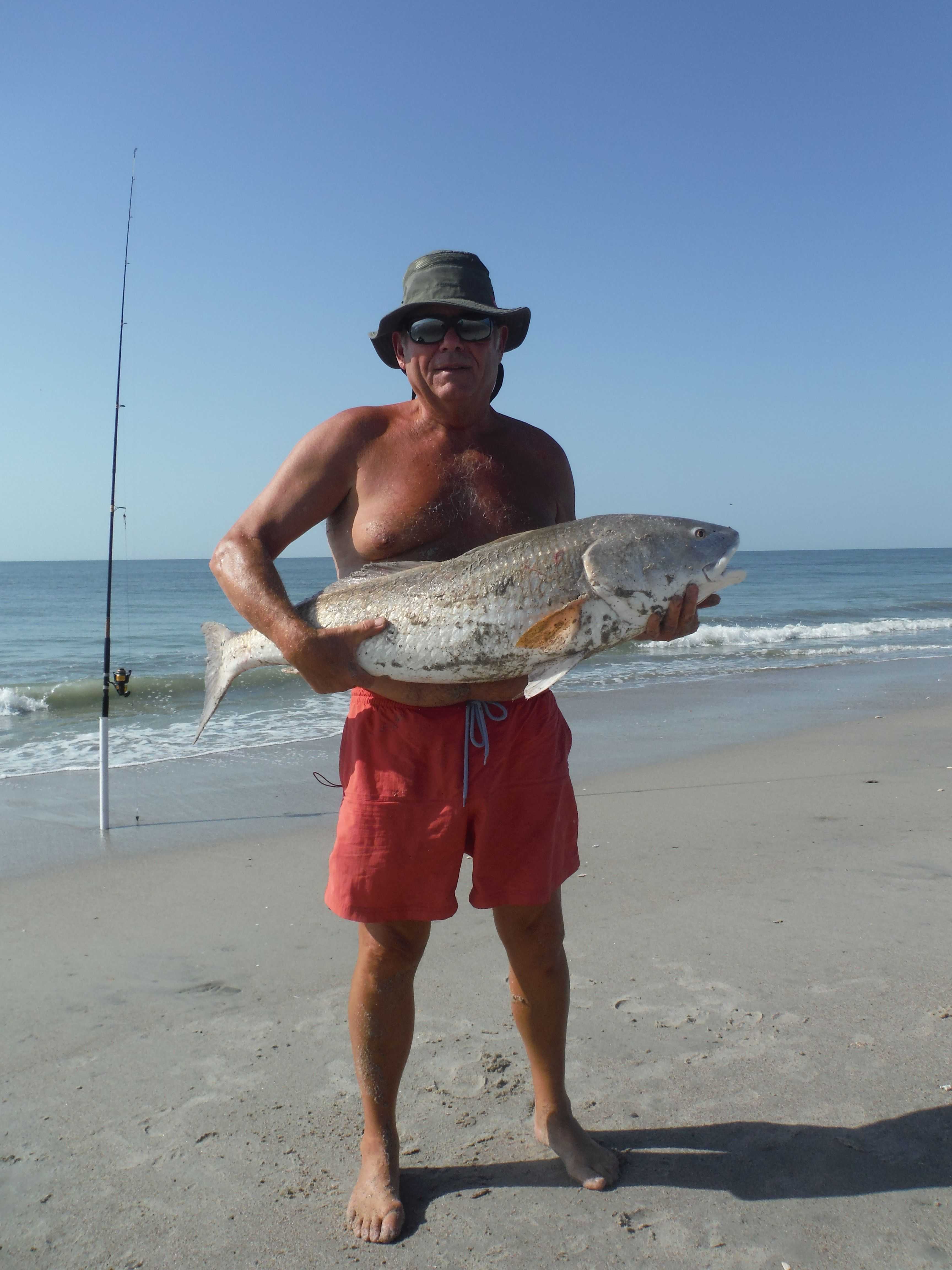 Bull Red at Edisto Coastal Angler & The Angler Magazine