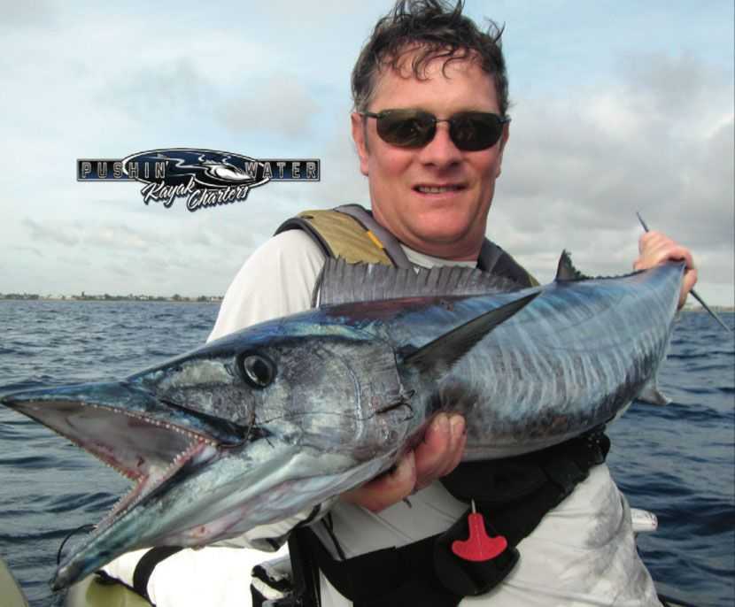 Tyler with 1st Wahoo