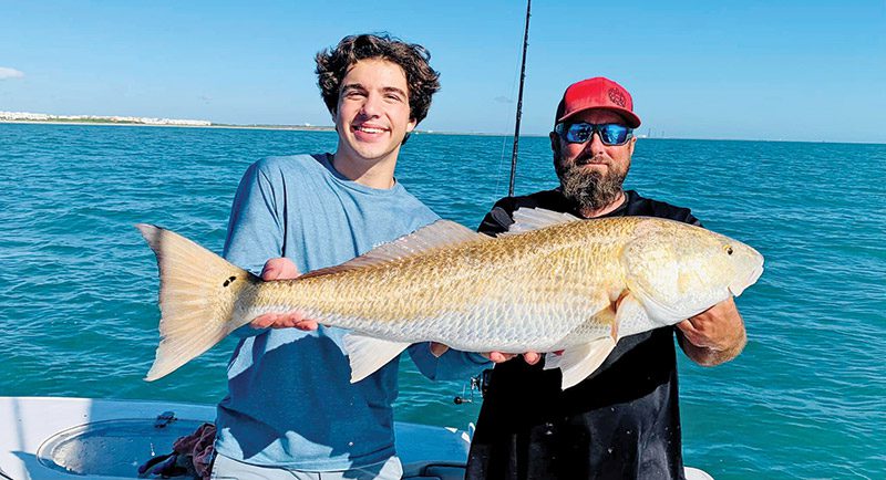 Fun group of guys had a fantastic time catching over 40 reds, spinners, black tips, fine tooths and black nose sharks aboard the Fire Fight with Capt Joe.