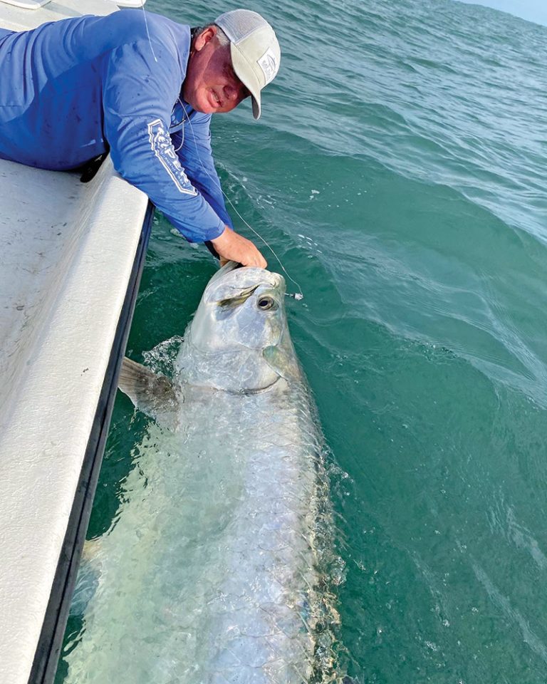 Springtime tarpon fishing can be a lot of fun!