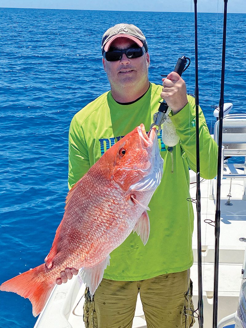 Red snapper bite will stay red hot in August!