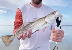Ryan’s IRL spotted sea trout.