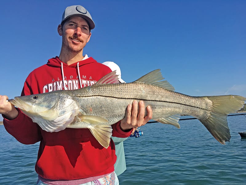 Snook fishing around the Port will be hot this month!