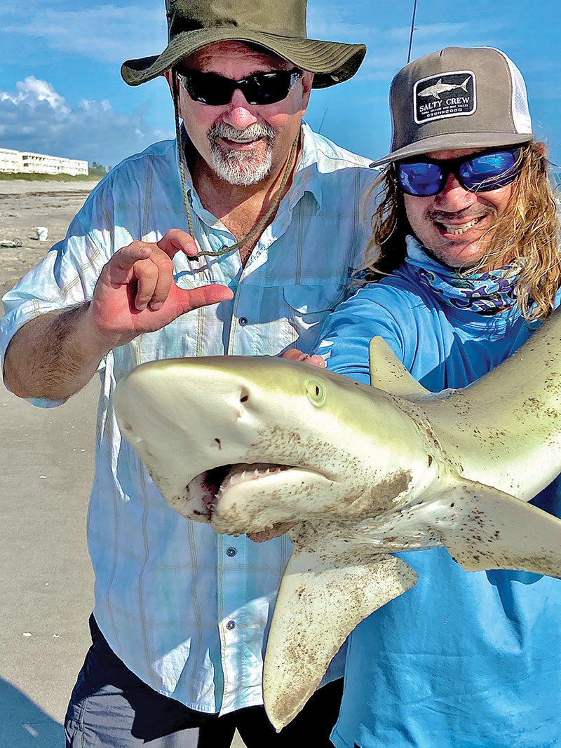 Shark fishing charters on Brevard beaches have been on fire!