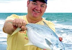 Private lessons are a great way to learn the finite points for targeting pompano, ask this angler..Thomas, new resident to the Space Coast.