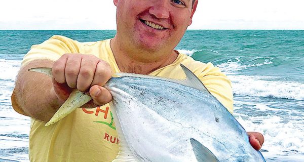 Private lessons are a great way to learn the finite points for targeting pompano, ask this angler..Thomas, new resident to the Space Coast.