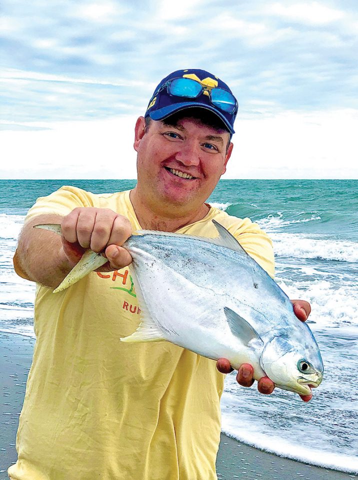 EPIC Surf Fishing Technique with LIVE Bait