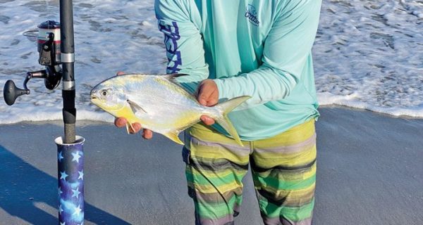 Going for the Gold and Silver! Pompano bite continues its uptick in December.