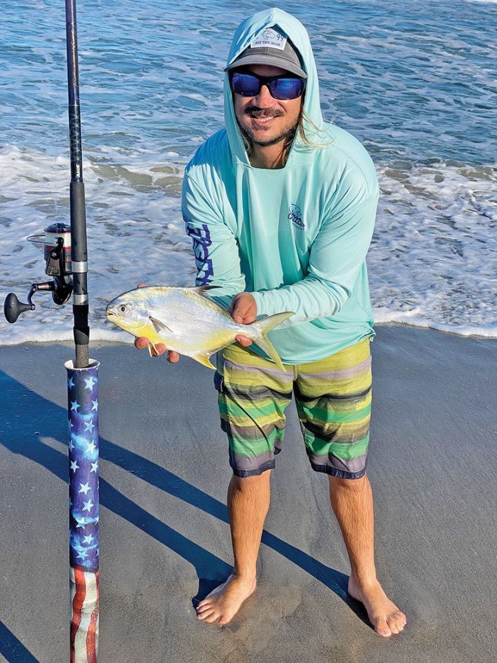 Going for the Gold and Silver! Pompano bite continues its uptick in December.